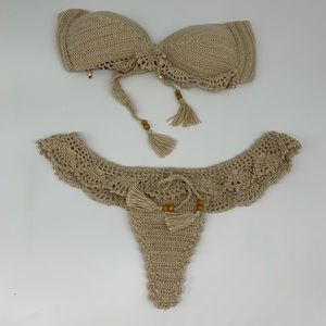 Zadragil Women Bathing Suit Sz S Handmade 2 piece